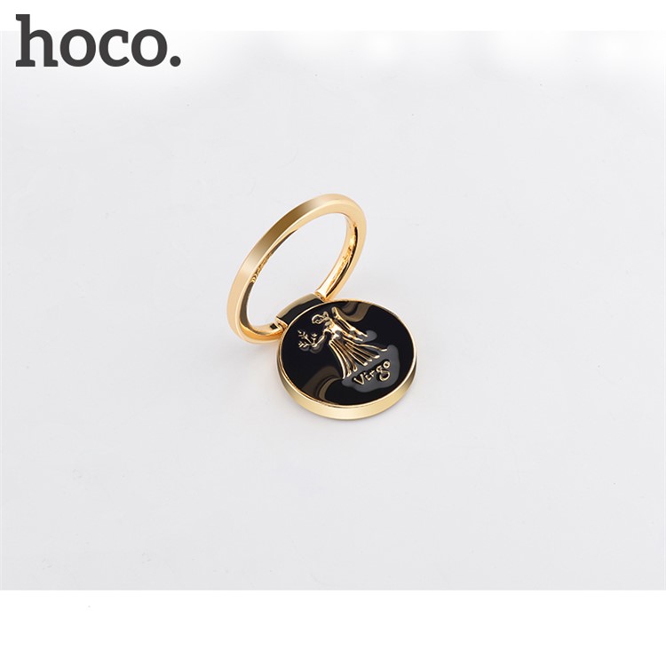 HOCO PH12 Twelve Constellations Series Metal Finger Ring Grip Mount Holder for iPhone Samsung-3