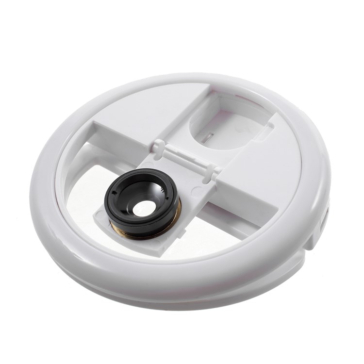 PICKOGEN WQ-16S 36 LEDs Ring Shape Mini Clip-on Selfie LED Fill Light for iPhone Samsung Sony - White-2
