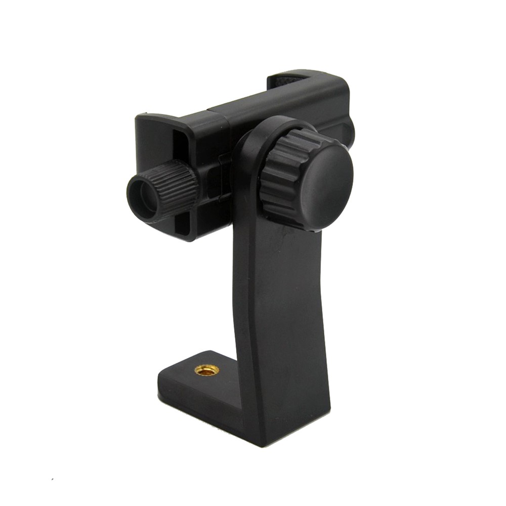 AT716 360 Degree Rotary Universal Cell Phone Tripod Mount/Vertical Bracket Holder Adapter Clamp with 1/4 Screw Hole-4