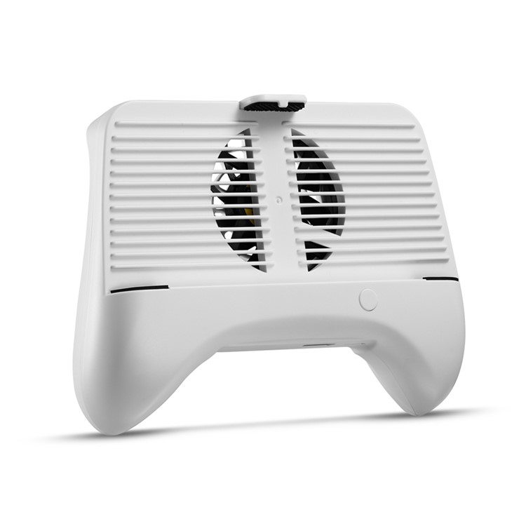CMZWT Portable Fantastic Phone Cooling Handle + 2000mAh Power Bank - White-1