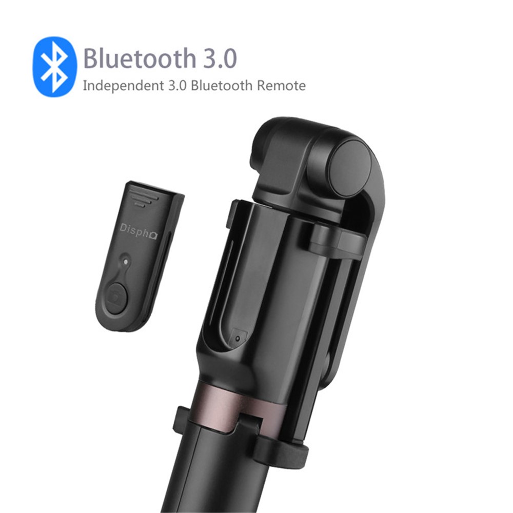 Criativo Extensível Selfie Stick Tripé Bluetooth Auto-temporizador Para Smartphones, Largura Da Braçadeira: 56-90mm-4