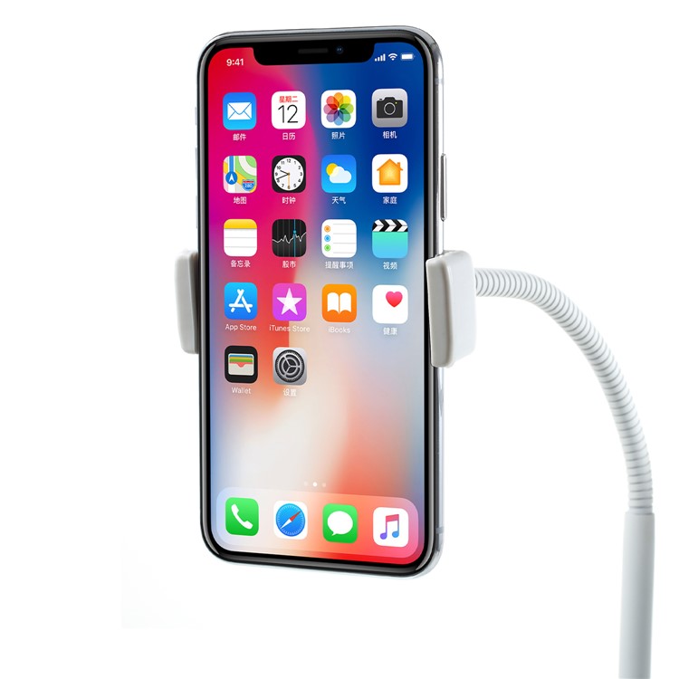 Desktop LED Selfie Ring Light with Phone and Microphone Clamps for Live Stream Video Chat Live Broadcasting-4