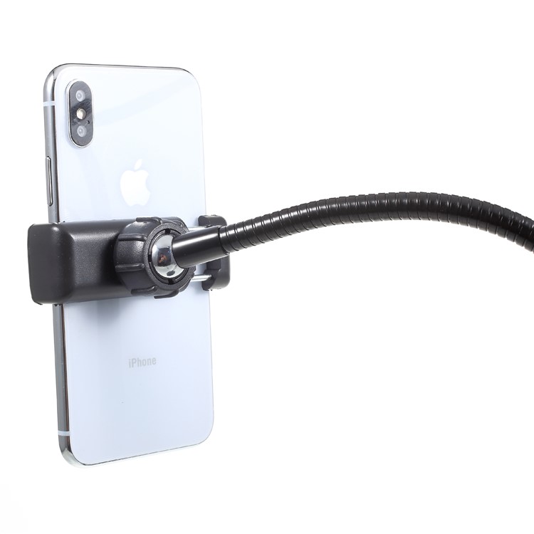 Desktop LED Selfie Ring Lamp with Phone Clamp for Live Broadcasting Makeup-7