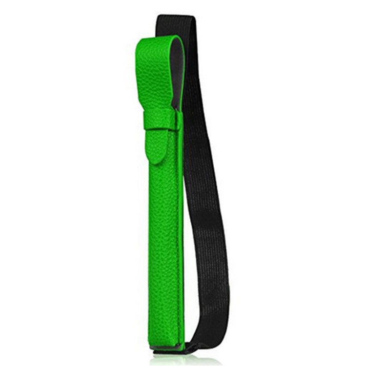 

For Apple Pencil Genuine Leather Pencil Bag Case - Green