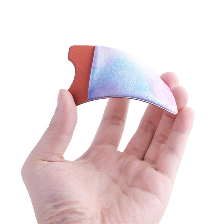 Marble Pattern PVC Adhesive Credit/ID Card Holder for All Phones - Colorful Marble-3