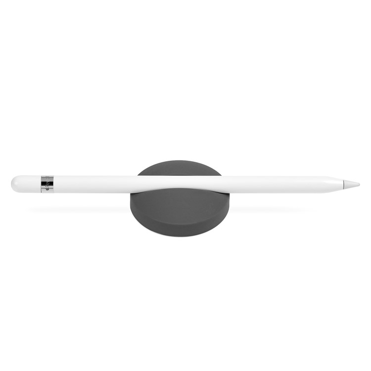 Silicone Charging Cradle Stand Holder Anti-Lost Nib Cap Cover for Apple Pencil - Black-7