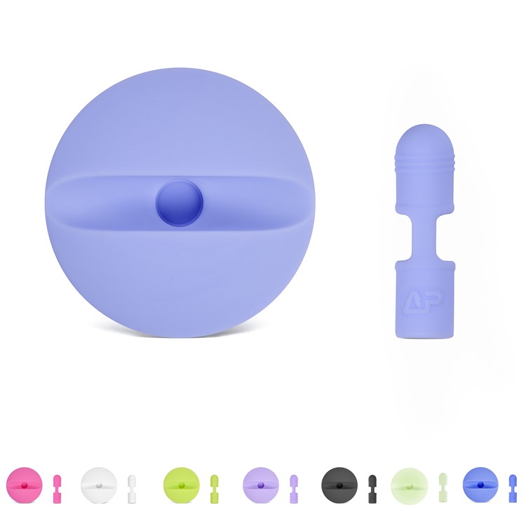 

Silicone Charging Cradle Stand Holder Anti-Lost Nib Cap Case Cover for Apple Pencil - Baby Blue, Other Apple Models