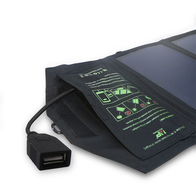 10W 5V Solar Power Foldable Portable Waterproof Solar Charger-3