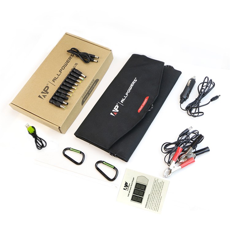 21W Solar Power Foldable Portable Waterproof Solar Charger-5