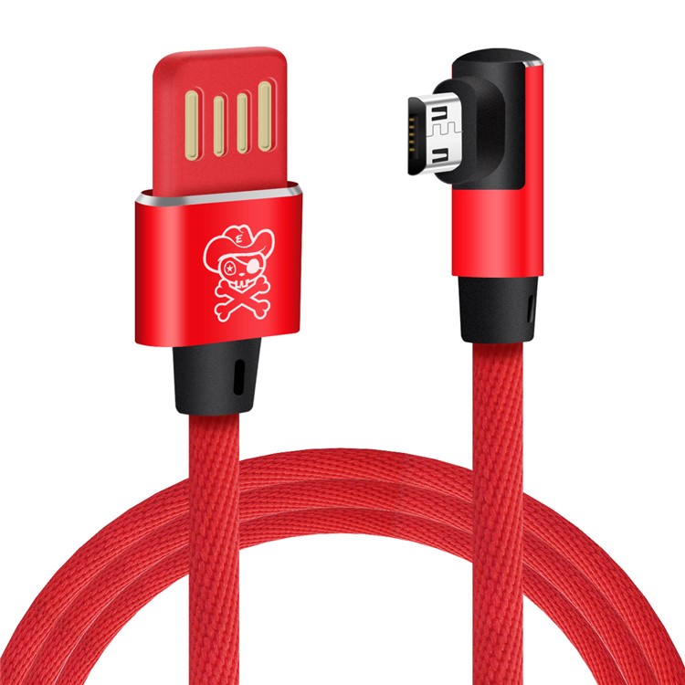 

HAT PRINCE Ткачество Данных Синхронизация Заряд Микро USB Кабель 2a (101 См) Для Xiaomi Huawei Samsung И Т. Д. - Красный