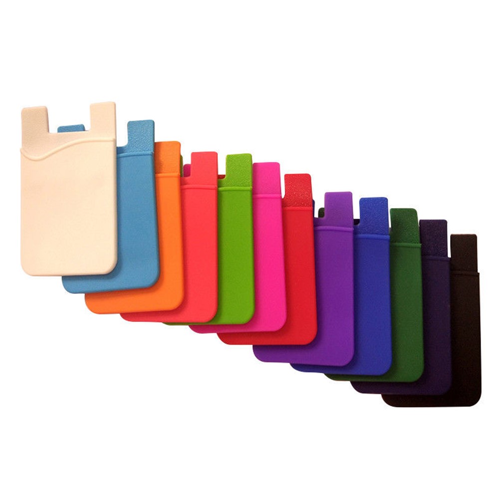 Titulaire De La Poche De Poche De Carte De Poche De Carte De Crédit De Carte De Crédit Pour Téléphone Portable - Rose-2