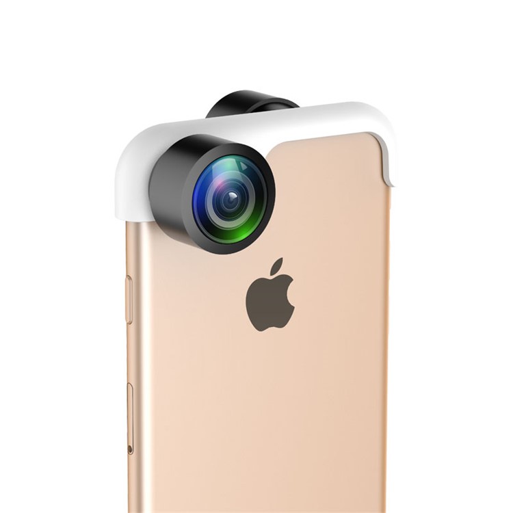 USAMS Dual 360-degree Panoramic Phone Lens for iPhone 8 / 7 4.7-inch-2