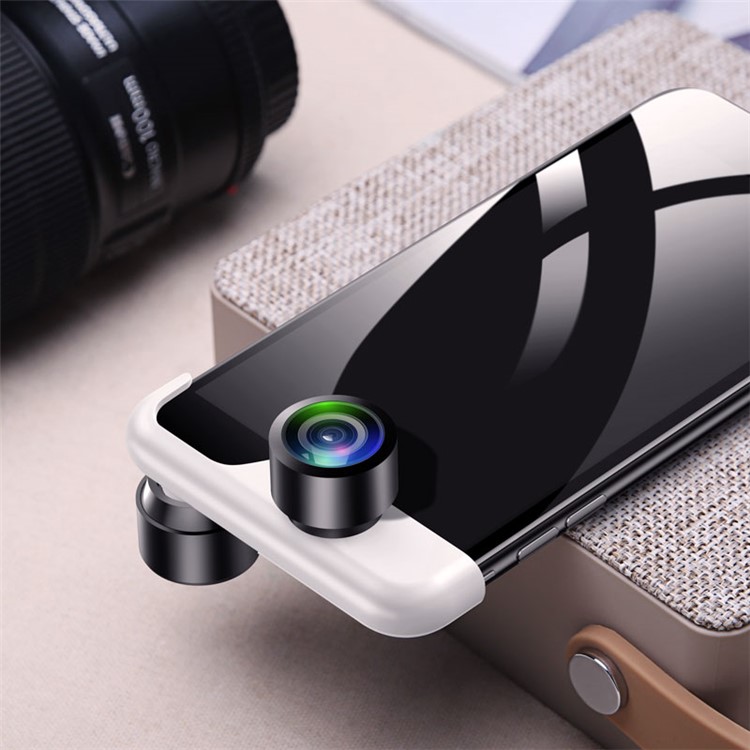 USAMS Dual 360-degree Panoramic Phone Lens for iPhone 8 / 7 4.7-inch-9