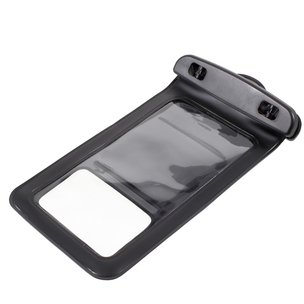 Caja De Brazalete De Bolsa Impermeable Universal Para IPhone Samsung Huawei Xiaomi, Etc.. , Tamaño: 18.5x10cm - Negro