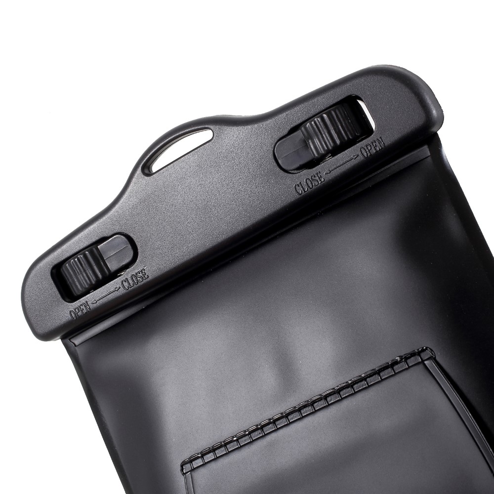 Caso Universal Del Brazalete Del Bolso A Prueba De Agua Para El Iphone Samsung Huawei Xiaomi Etc. , Tamaño: 18.5x10cm - Negro-9