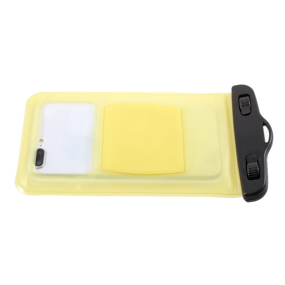 Universal Waterproof Bag Case with Armband for iPhone Samsung Huawei Xiaomi etc., Size: 18.5x10cm - Yellow-7