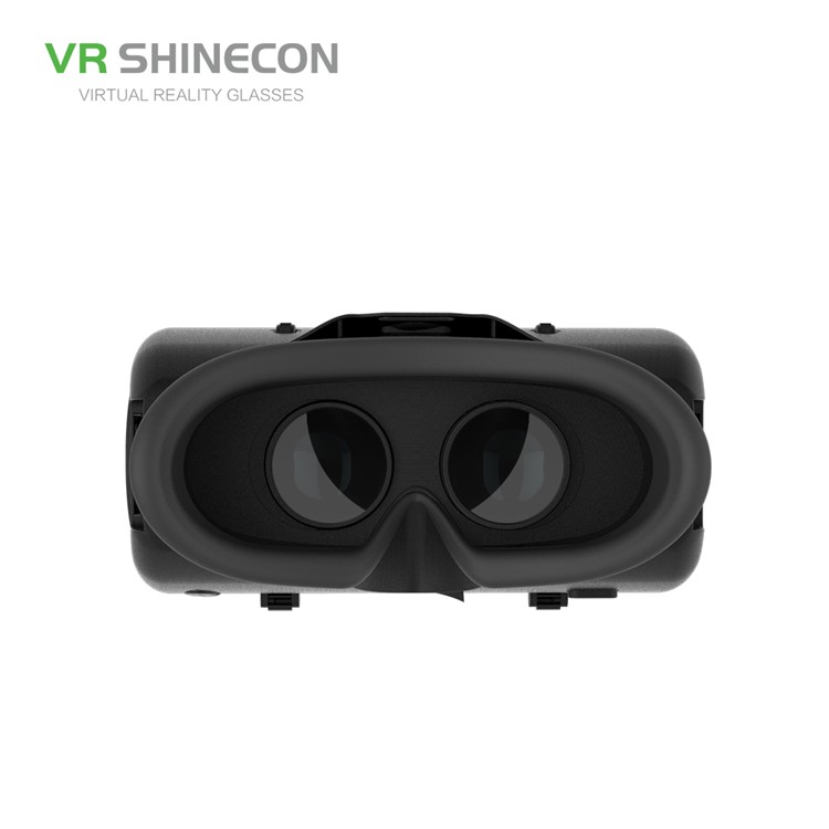 SHINECON SC-G06E 3D VR Glasses Virtual Reality Headset with Earphones for 4.0 - 6.0 inch Phones - Black-4