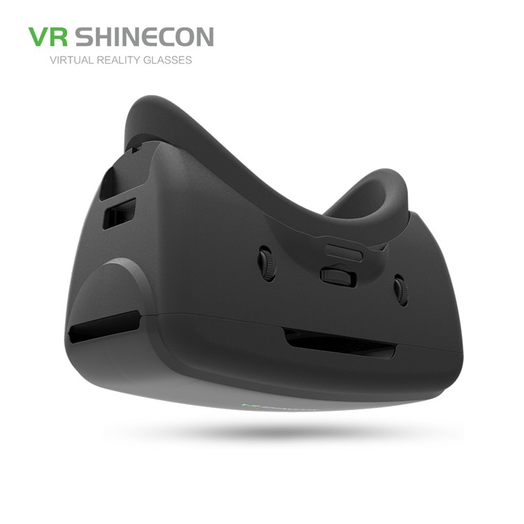 SHINECON SC-G06E 3D VR Glasses Virtual Reality Headset with Earphones for 4.0 - 6.0 inch Phones - Black-6