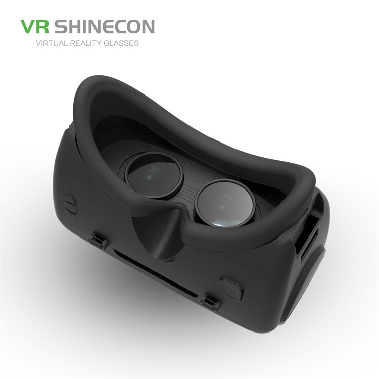 SHINECON SC-G06E 3D VR Glasses Virtual Reality Headset with Earphones for 4.0 - 6.0 inch Phones - Black-7