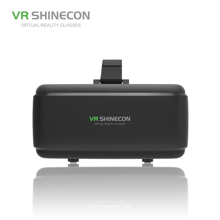 SHINECON SC-G06E 3D VR Glasses Virtual Reality Headset with Earphones for 4.0 - 6.0 inch Phones - Black-8