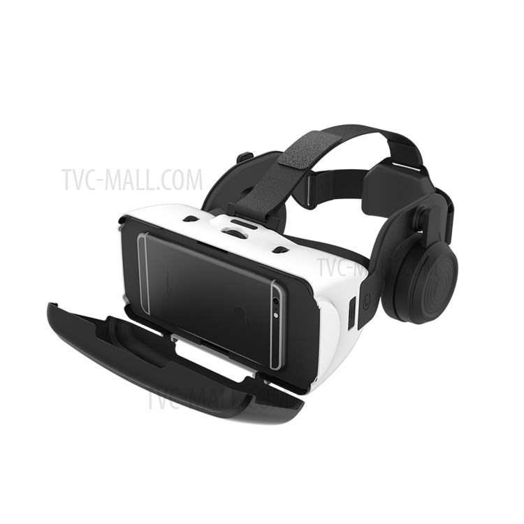 SHINECON SC-G06E Professionelles 3D VR Brille Virtual-Reality-Headset Mit Ohrstöpseln Für 4.0 - 6,0-Zoll-Telefone - Weiß-9