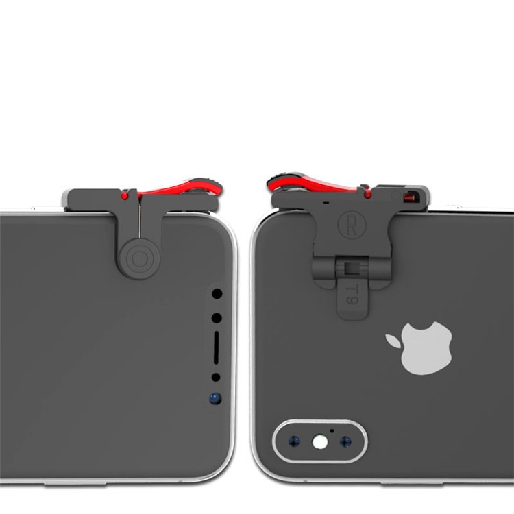 One Pair D9 Quick Shooting Buttons PUBG Phone Game Controllers Assist Tools for STG FPS TPS-4