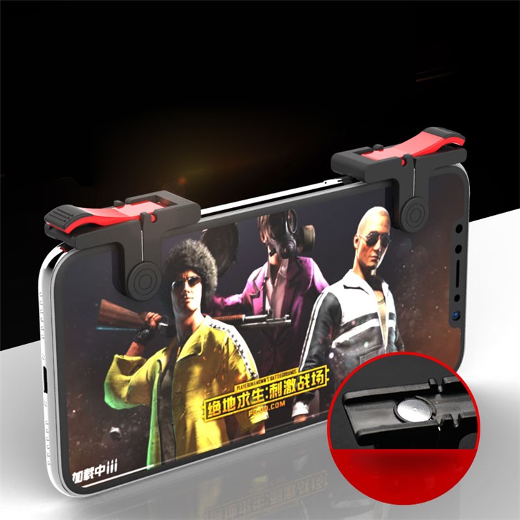 One Pair D9 Quick Shooting Buttons PUBG Phone Game Controllers Assist Tools for STG FPS TPS-5