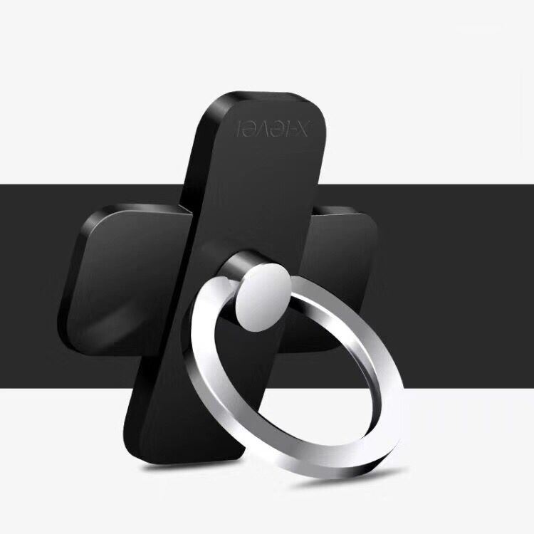 

X-LEVEL Cross 360 Degree Rotation Ring Holder Kickstand for iPhone Samsung - Black