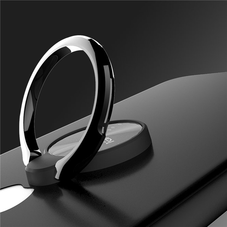 X-LEVEL Water Drop Shape Finger Grip Ring Universal Mobile Phone Kickstand (1 Generation) - Black-12