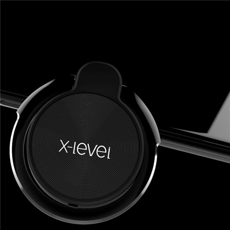 X-LEVEL Water Drop Shape Finger Grip Ring Universal Mobile Phone Kickstand (1 Generation) - Black-18