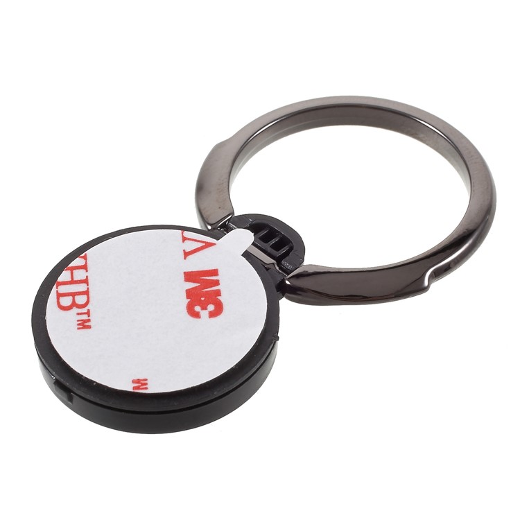 X-LEVEL Water Drop Shape Finger Grip Ring Universal Mobile Phone Kickstand (1 Generation) - Black-6