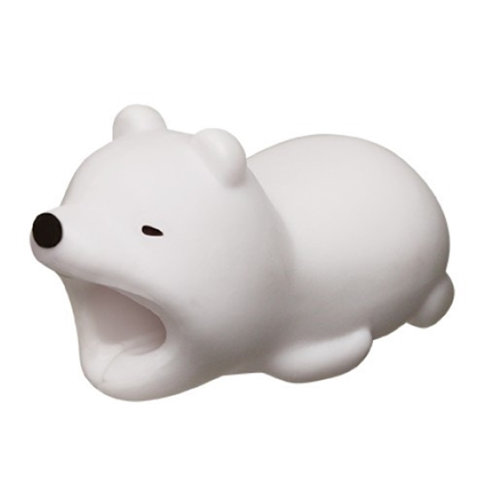 

Cartoon Animal Pattern Charging Charger Cable Cord Protector PVC Saver - Bear
