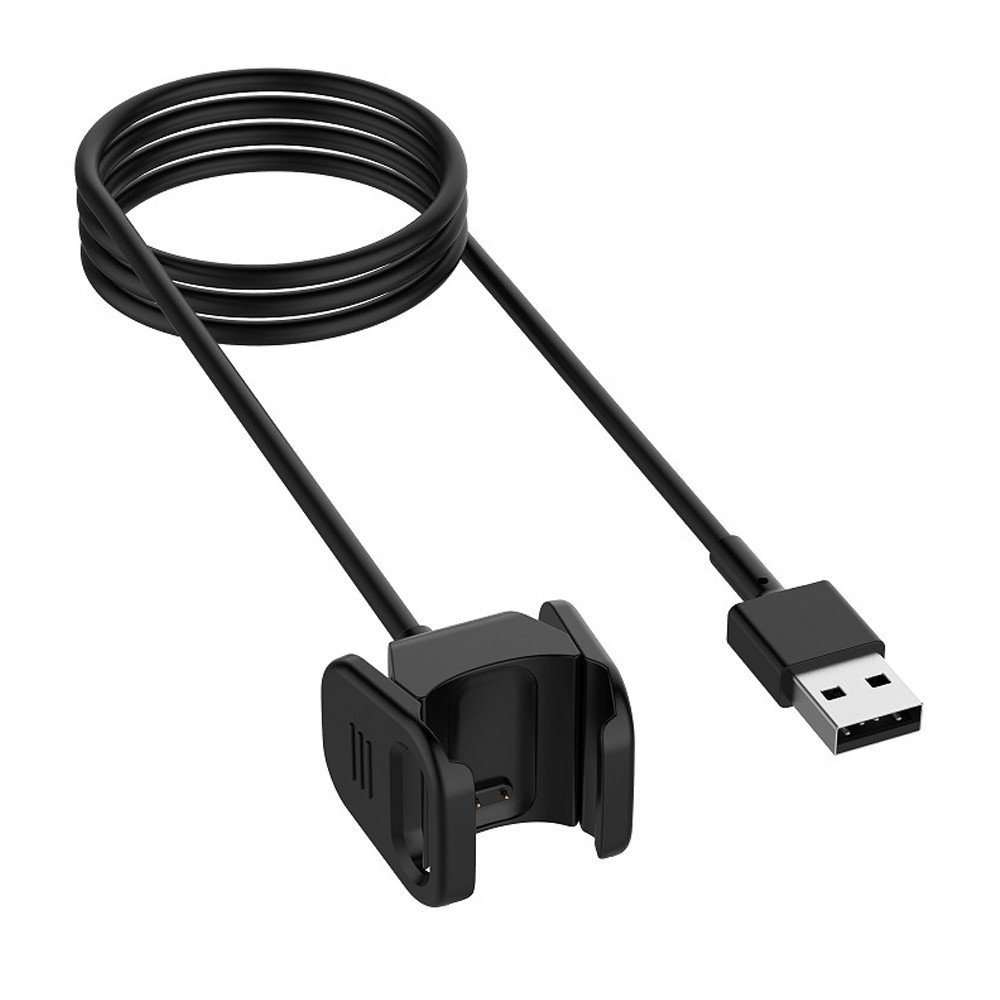 USB Charger Charging Cable Cradle Dock Adapter for Fitbit Charge 3 Smart Wristband (1m)-3