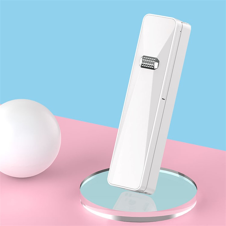 USAMS US-ZB051 M2 Extendable 3.5mm Wired LED Fill Light Selfie Stick for Samsung Xiaomi, etc - White