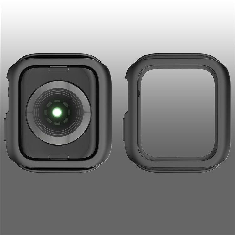 Custodia Protettiva Morbida In TPU Per Apple Watch Serie 4 44mm - Nero-3