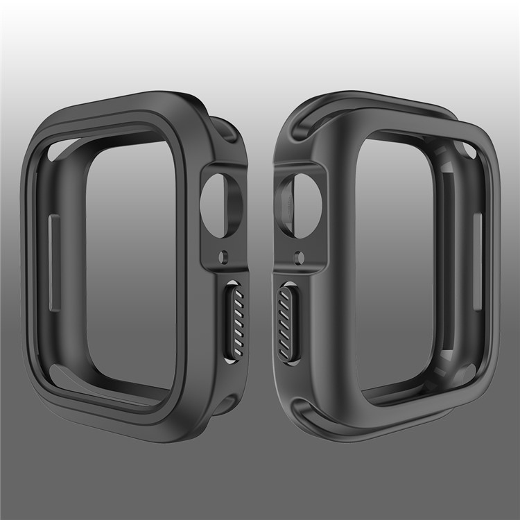 Custodia Protettiva Morbida In TPU Per Apple Watch Serie 4 44mm - Nero-5