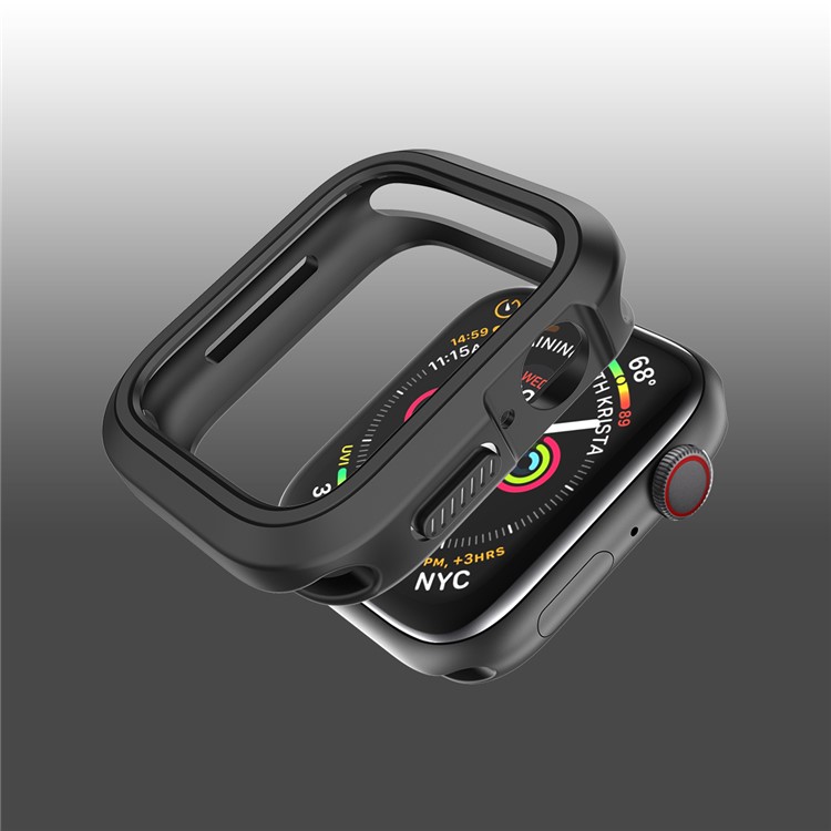 Custodia Protettiva Morbida In TPU Per Apple Watch Serie 4 44mm - Nero-6