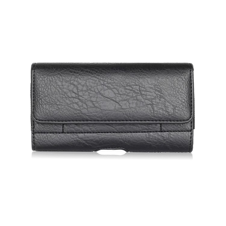 4.7-Zoll-Universal-Tasche Aus Kunstleder Mit PU-Leder Und Kartenfächern Für Das IPhone 8 / 7 / LG K3 Etc - Schwarz-1