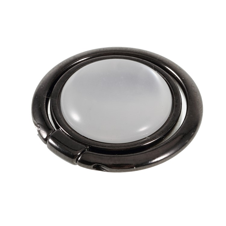 LGD Opal Series Finger Ring Grip Holder for Mobile Phone - Black-3