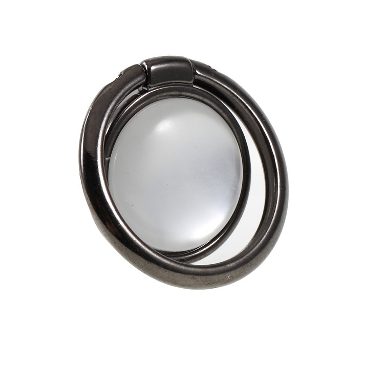 LGD Opal Series Finger Ring Grip Holder for Mobile Phone - Black-5