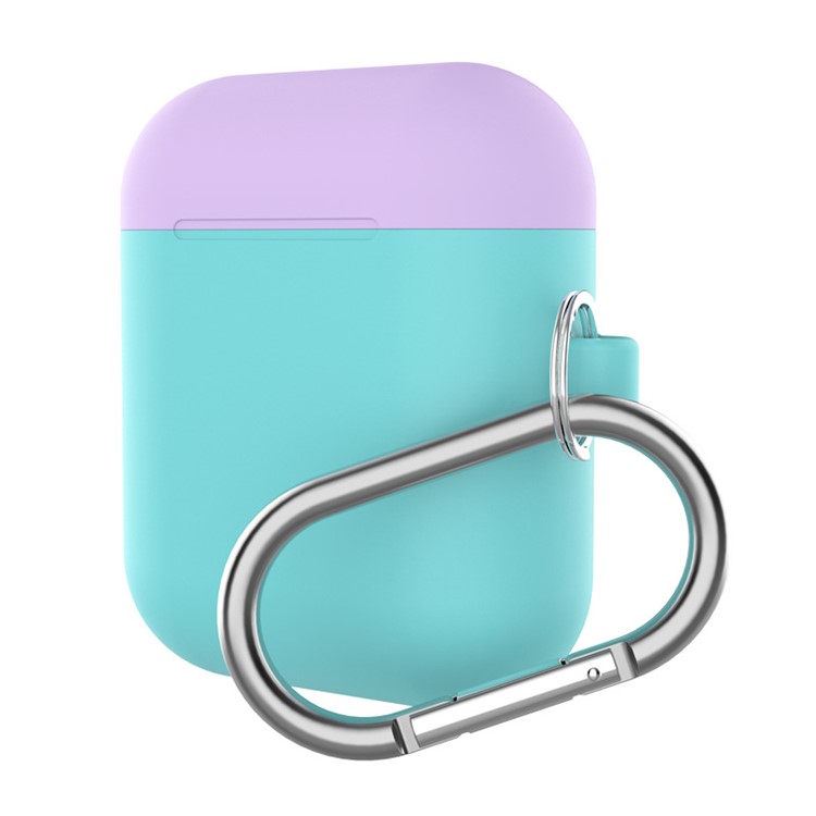 

Силиконовая Коробка Для Яблочного Airpods Чехол Защитная Кожа Чехол Для Наушников Зарядное Устройство - Фиолетовый / Светло-зеленый, Other Apple Models
