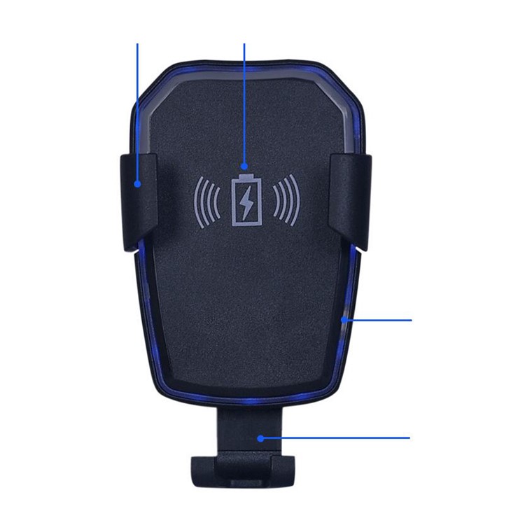 Intelligent Sensing Wireless Charger Phone Holder Mount with Suction Cup-2