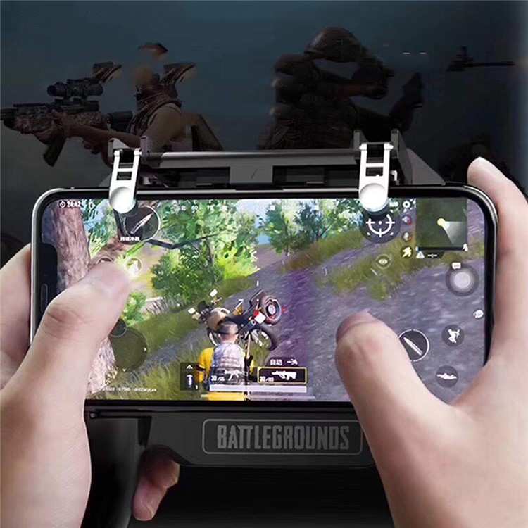 Le Contrôleur De Jeu Mobile Tire Et Vise Le Pad De Refroidissement Du Téléphone Avec La Banque De Puissance 4000mah-6