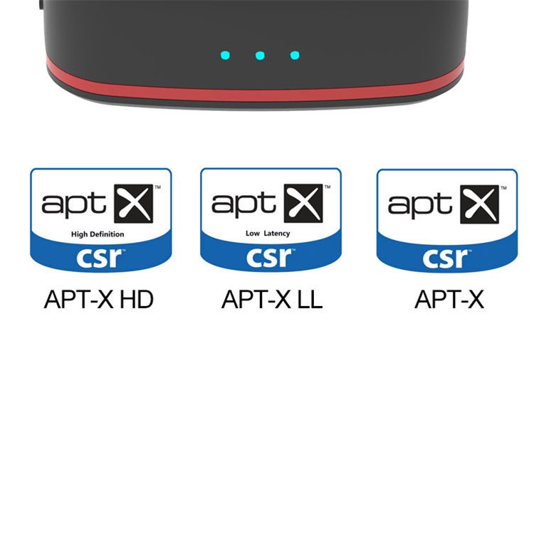 Transmissor de Áudio Bluetooth 5.0 Adaptador de Áudio Sem Fio APTX Com Aux/spdif Para Fones de Ouvido de Alto -falantes de TV-4