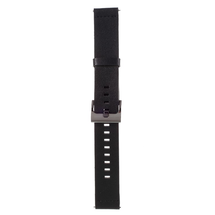 Genuine Leather Strap for Samsung Gear S2 Classic R732 - Black / 20mm-2