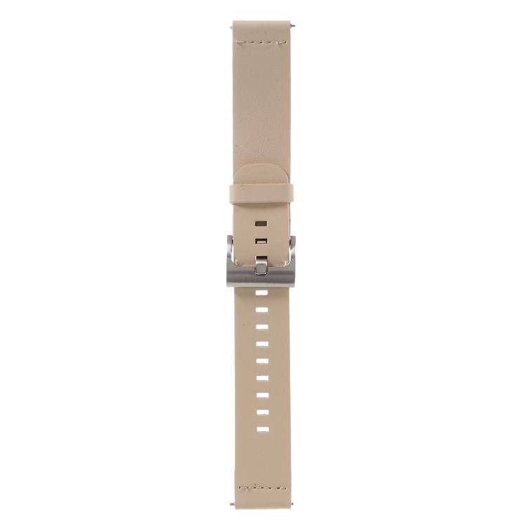 Genuine Leather Watchband for Samsung Gear S2 Classic R732 - Khaki / 20mm-3