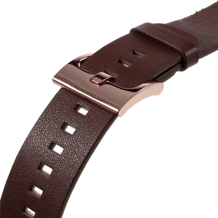 Genuine Leather Watchband for Samsung Gear S2 Classic R732 - Brown / 20mm-2
