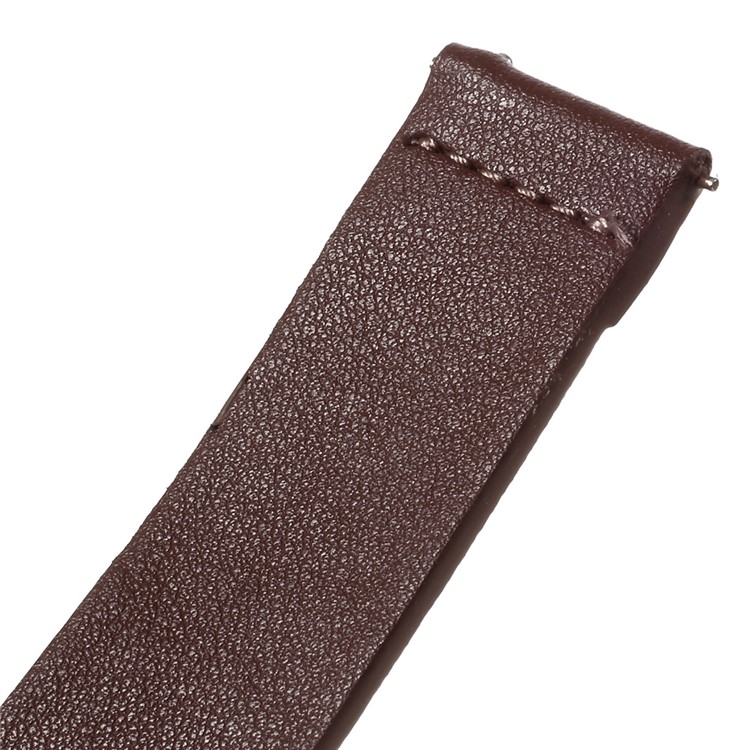 Genuine Leather Watchband for Samsung Gear S2 Classic R732 - Brown / 20mm-3