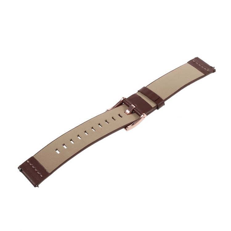 Genuine Leather Watchband for Samsung Gear S2 Classic R732 - Brown / 20mm-5