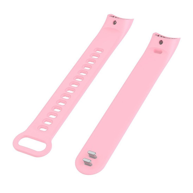 Adjustable Silicone Replacement Wristband for Huawei Honor Band 3 - Pink-2